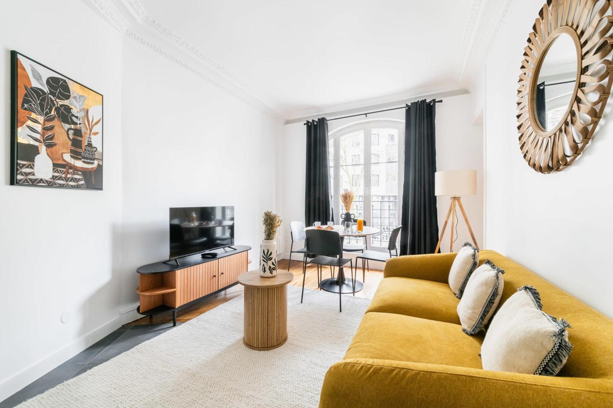 2 Pieces Refait Neuf Centre - 19 - 4p - Flat-guest Appartement Paris